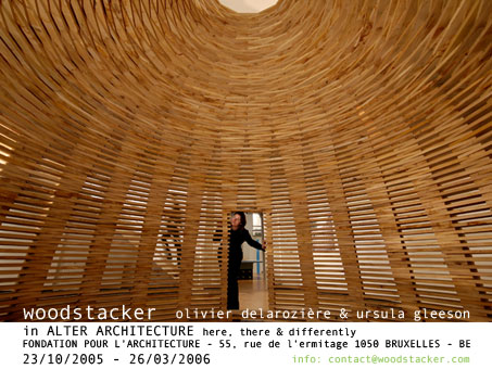 Woodstacker in Alter Architecture